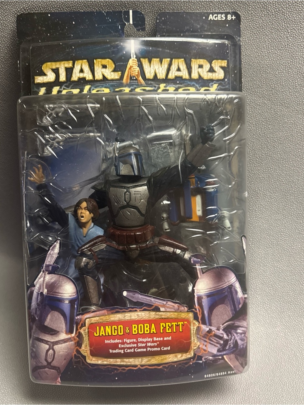 Star Wars Unleashed Jango and Boba Fett sculpture W/ Display Base Mandalorian